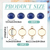 20Pcs 304 Stainless Steel Cabochon Connector Settings DIY-TA0015-44A-3