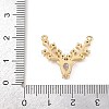 Brass Micro Pave Cubic Zirconia Pendants KK-F919-29G-03-3