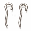 Non-Tarnish 304 Stainless Steel Eye Pin Peg Bails STAS-H133-20P-1