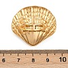 Adjustable 304 Stainless Steel Cuff Rings for Women RJEW-B135-05G-3