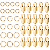 Brass Lobster Claw Clasps KK-BBC0023-50A-1