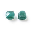 Faceted Glass Cabochons GLAA-F099-10-2