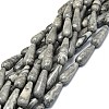 Natural Zebra Jasper Beads Strands G-E576-44-1