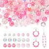 Transparent & Opaque Acrylic Bead LS-OACR-TAC0002-08B-1