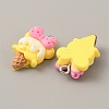 Opaque Resin Pendants RESI-CJC0012-14D-1