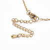 304 Stainless Steel Cable Chain Necklaces NJEW-I236-01G-6