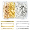 160Pcs 8 Styles Iron Connector Charms IFIN-FS0001-20-1