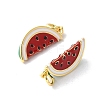 Brass Enamel Pendants KK-A252-38G-05-2