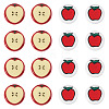 20Pcs 2 Styles Christmas Theme Handmade Porcelain Beads PORC-TA0001-54-2