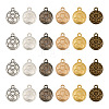Cheriswelry 36Pcs 6 Colors Alloy Charms FIND-CW0001-19-2