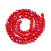 Opaque Glass Beads Strands EGLA-A035-P4mm-L03-2