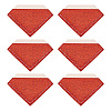 Glitter Imitation Leather Book Corner Protectors AJEW-TAC0038-03B-2