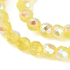 Transparent Glass Beads Strands EGLA-N028-01A-A08-4