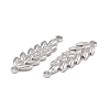Non-Tarnish 304 Stainless Steel Connector Charms LS-STAS-B031-40P-3