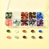 10 Colors 80Pcs Two-tone Opaque Acrylic Beads FIND-FS0002-68-9