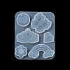 Rainbow/Butterfly/Crown Pendant DIY Silicone Mold X1-DIY-K073-09D-5