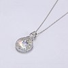 925 Sterling Silver Pendant Necklaces SWARJ-BB33925-A-4