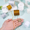 6Rolls 6 Colors Nylon Braided Cord NWIR-TA0001-46A-6