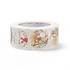 8 Patterns Easter Theme Self Adhesive Paper Sticker Rolls X1-DIY-C060-03Q-2