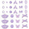 182Pcs 100G Transparent Acrylic Beads OACR-TA0003-66E-2