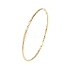 Textured 304 Stainless Steel Bangles for Women BJEW-Z165-05G-4