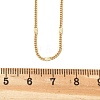 Brass Chain Necklaces MAK-L009-12G-4