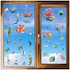 8 Sheets 8 Styles PVC Waterproof Wall Stickers DIY-WH0345-099-1