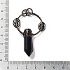 Natural Mixed Stone Faceted Pointed Bullet Big Pendants G-A221-02-4