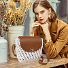Handmade PU Leather Crochet Shoulder Bag Accessories Kits DIY-CL0002-52B-5