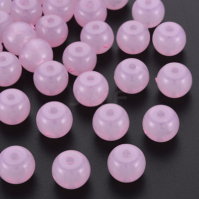 Imitation Jelly Acrylic Beads MACR-S373-14-EA10-1