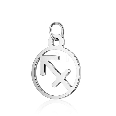 Non-Tarnish 304 Stainless Steel Charms STAS-T036-T513-A9-1