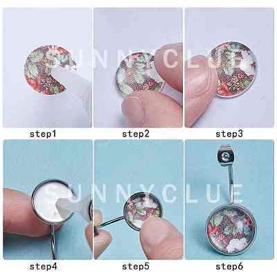 DIY Earring Makings DIY-SC0008-90P-16mm-1