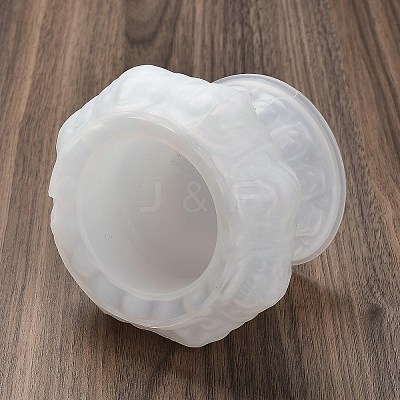 DIY Lotus Candlesticks Silicone Molds DIY-G113-11C-1