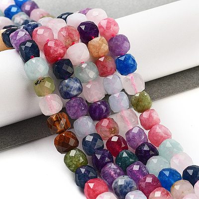 Natural White Jade Beads Strands G-H028-A09-16-1