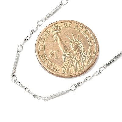 304 Stainless Steel Necklaces NJEW-JN05265-1