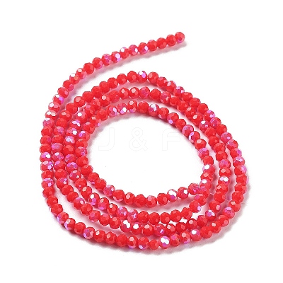 Opaque Glass Beads Strands LS-EGLA-A035-P3mm-L03-1