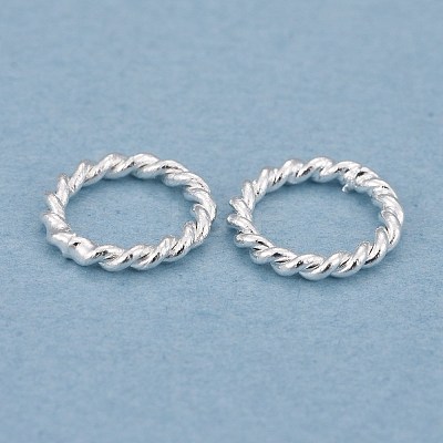 Brass Soldered Closed Jump Rings KK-K253-15B-03S-1