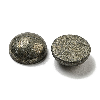 Natural Pyrite Cabochons G-C115-02A-41-1