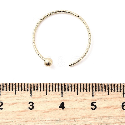 Brass Cuff Ring Settings KK-P337-01G-1