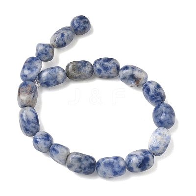 Natural Blue Spot Jasper Beads Strands G-C286-A01-1