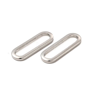 Non-Tarnish 304 Stainless Steel Link Rings STAS-A070-P-1