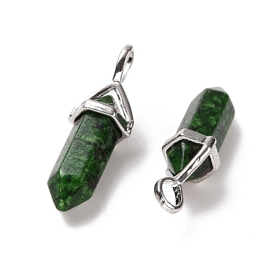 Natural Ruby in Zoisite Pointed Pendants G-K329-47P-1