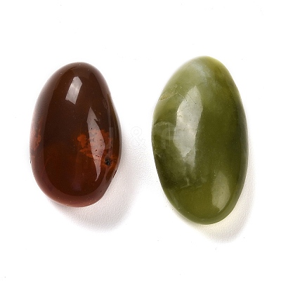 Natural Agate Dyed Nuggets Beads G-E600-01C-1
