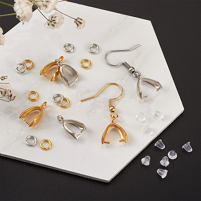 304 Stainless Steel Earring Hooks STAS-TA0004-59-1