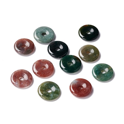 Natural Indian Agate Pendants G-K319-02B-03-1