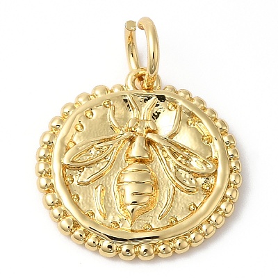 Eco-Friendly Rack Plating Brass Pendants KK-R143-22G-1