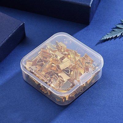 Iron Ribbon Crimp Ends IFIN-YW0001-13G-LF-1