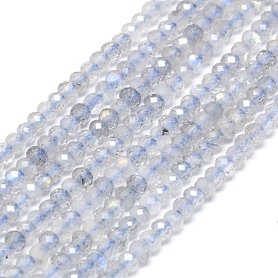 Natural Labradorite Beads Strands G-G106-A17-01-1