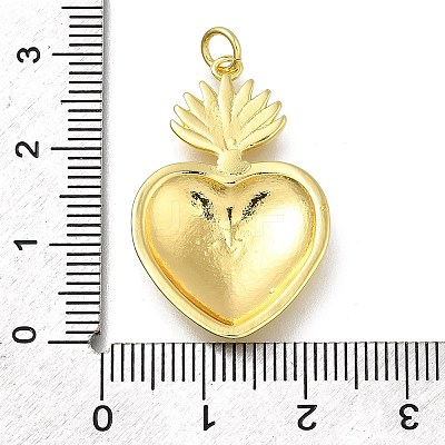 Brass Pendants KK-G525-12G-1