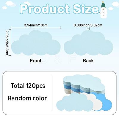 120Pcs Craft Paper AJEW-SP0003-27A-1